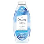 Downy Rinse & Refresh Laundry Odour Remover and Fabric Softener, Ocean Mist, 1.43 L, Safe On All Fabrics, HE Compatible