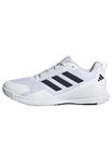 adidas Men's Novaflight 2 Indoor, White/Black/White, 13