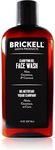 Brickell Men's Clarifying Gel Face Wash for Men, Natural and Organic Rich Foaming Daily Facial Cleanser Formulated With Geranium, Coconut and Aloe, 8 Ounce, Scented