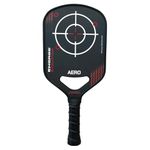 Engage Evolution Aero Pickleball Paddle | Raw Toray T700 Carbon Fiber Pickleball Paddle | Hybrid Elongated Shape | HoldTEK Polymer Core | USAPA Approved | Designed for Power and Control - Scarlet Red