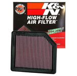 K&N Engine Air Filter: High Performance, Premium, Washable, Panel Filter: 2005-2014 (Stream, Civic, Civic GX, Civic VIII, Crossroad, FR-V), 33-2342, Erhöhte Leistung