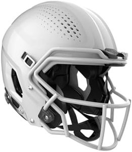 VICIS ZERO2 Youth Football Helmet, Molded Gloss White, Large, SO-212 Facemask