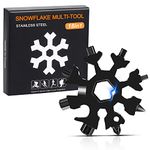 Snowflake Multi Tool Gadgets for Men Snowflake Multitool Snowflake Tool Camping Multi Tool Pocket Multi Tool Mens Gifts for Christmas Gifts for Him Mens Stocking Filler Gifts