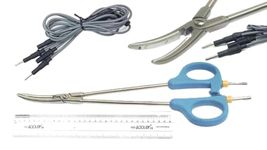 ADDLER Laparoscopic Bi-Clamp Big with Biclamp Cable Surgical Instrument.