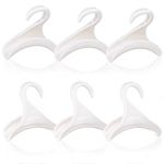 6PCS Purse Handbag Hanger Hooks Closet, Handbag Storage Purse Hooks, LIUCONGBD Bag Rack Organizer for Hanging Tote Bag Backpacks Satchels Crossovers Scarf Belt and Tie (White)