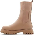 Call It Spring Women's Kelseyy Mid Calf Boot, Light Brown, 11