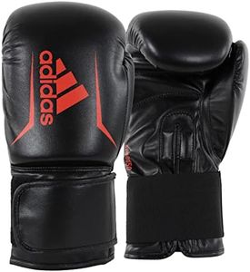 adidas Guantes de Boxeo para Hombre, Mujer, niños, Gimnasio, Entrenamiento, 4 onzas, 6 onzas, 8 onzas, 10 onzas, 12 onzas, 14 onzas, 16 onzas, Velocidad 50