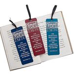 Father’s Day Bible Verse Bookmarks - Religious Father's Day Gifts - 48 Pieces