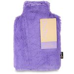 Zhu-Zhu Plush Hot Bottle Body Warmer - Microwavable Wheat Bag - Microwave Heat Pad with Lavender (Lilac)