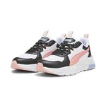 Puma Mens Trinity Lite White-Peach Smoothie-Black Sneaker - 4 UK (38929214)