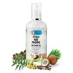 Papa Pawsome 250 ml Itch No More Massage Oil for Dogs Relaxent, Soothing, Shiny, Dull Coat, Moisturizes Enriched with Castor Oil | Coconut Oil | Flaxseed Neem