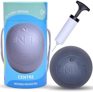 RAD Centre – Soft Yoga Deep Tissue Massage Ball – Myofascial Release Ball for Abdominal, Psoas, Neck & Stomach Massage – Trigger Point & Mobility Therapy