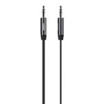 Belkin AV10127TT03-BLK MiXiT Tangle-Free Aux/Auxiliary Cable, 3 Feet (Black)