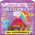 ButterflyEduFields 150+ Girls Science Kit for Kids Ages 8 9 10 11 12 Years | Girls Science Experiment Kit | Birthday Gifts for Girls | Girls Toys | Fun STEM Learning and Educational Toys