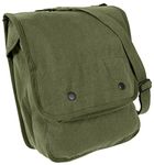 Rothco Canvas Map Case Shoulder Bag, Olive Drab