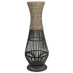 Hosley Tall Bamboo Wood Floor Vase 