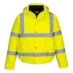 Portwest S463 Waterproof Comfort Hi-Vis Winter Bomber Jacket Yellow, X-Large