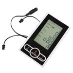 Exercise Bike Speedometer Display Replacement Monitor Speedometer for Stationary Bike, Measures Times, Calories, Total Mileage