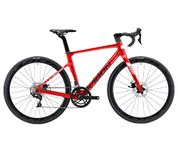 KABON Full Carbon Road Bike, 700C Carbon Fiber Frame Road Bike with Shimano 105 22 Speed Disc Brake Racing Bicycle with Carbon Wheelset (58cm, Red)