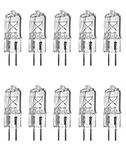 (10)-Bulbs Anyray Replacement Bulb for Candle Warmer lamp Halogen 35 Watt (2-Pins) 120 Volts 35W