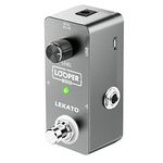 LEKATO Guitar Loop Effect Pedal 5 Minutes Unlimited Overdub Recording Time Guitar Looper Electric Loop Pedel Station for Guitars & Bass Keyboard Musical Instruments