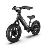 bikeboy Electric Balance Bike Kids Electric Bike for Ages 3-5years Old,24v 100w Motor,With12-Inch Pneumatic Tires, Rear Wheel Brake,Adjustable Speed,Dazzling Electric Motorcycle for Kids