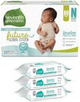 Newborn baby gift bundle. 1 X 80 Diapers plus 3 x 64 wipes. Perfect for sensetive skin and tested by Dermatoligsts.