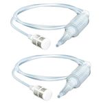 PERA 6.3 ft Syphon Tube Pipe Hose For Home Brew Wine Making (2pack)