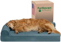 Furhaven Cooling Gel Dog Bed for La