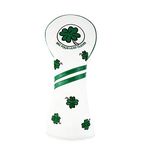 HELLO NRC Golf Head Covers Club Covers for Driver Fairway Woods Hybrid Clover Lucky Protector Headcover PU Leather with Interchangeable Number Tag …