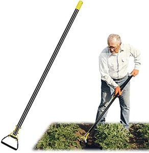 Hoe Garden Tool | Scuffle Loop Hoe for Effective Preventing Weeds,Garden Hoes for Weeding Long Handle Heavy Duty Stirrup Hoe for Weeding and Loosening Soil Matx-au