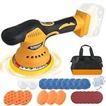 Cordless Car Buffer Polisher with 6