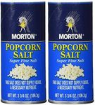 Morton popcorn salt 3.75-oz, Pack of 2