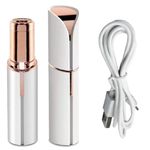 VIFERA Facial Hair Remover Machine For Women - Face, Chin, Cheek, Eyebrow, Upper Lip Hair Remover for Women, USB RECHARGEABLE Epilator Machine for Women (White)