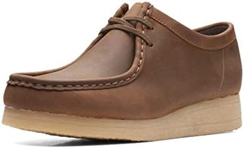 Clarks Women's Padmora Oxford, Brown Smooth, 7