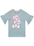 Peppa Pig Girls T-Shirt Blue 3-4 Years