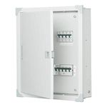 Anchor by Panasonic Polycarbonate 98306 Uno Series 6 Way TPN Metal Double Door Distribution Board (White)