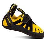 La Sportiva Tarantula Jr. Rock Climbing Shoes, Yellow/Black, 13.5