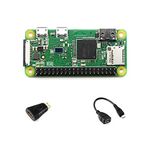 Waveshare Raspberry Pi Zero WH built-in WiFi pre-soldered Headers Development Kit Type A Basic Components