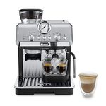 De'Longhi La Specialista Metal Barista Pump Espresso Machine, Bean to Cup Coffee and Cappuccino Maker, EC9155.MB, 1450W, Silver