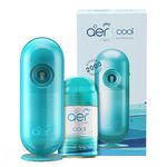 Godrej aer Matic Kit - Automatic Air Freshener spray with Flexi Control | Cool Surf Blue (210ml)