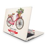 Sticker Master Vintage Bicycle Laptop Vinyl Sticker Skin Cover 13 14 15 Inch Notebook Decal for MacBook Asus Acer Hp Lenovo Huawei Dell Ms Toshiba 15.4 inch (36x26 cm)