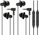 Sleep Earbuds, Hearprotek 2 Pairs U