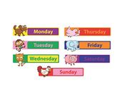 Wallstick"Days of The Week"wallstickers ( Vinyl 80 cm x 50 cm )