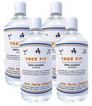 TREE FIT Ethyl Alcohol Used As Solvent For Paints, Varnishes Pure, Cleaning Mixtures | Absolute Ethyl For Hand Sanitizer And Laboratory (500, Round, 4, TF Ethyl_Alcohol)