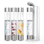 Sparkling Water Maker, Soda Maker Carbonator Machine, 1L BPA Free Bottle(Only 1 Bottle), Seltzer & Carbonated Beverage Dispenser, Water Carbonation Fizz Maker(CO2 NOT Included)