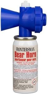 SABRE Frontiersman Bear Horn, Extremely Loud 115dB Sound Heard Up to ½ Mile (805 m) Away, 60 1/4-Second Bursts, Warn Bears & Give Them a Chance to Leave, On/Off Feature, Compact Size for Easy Carry