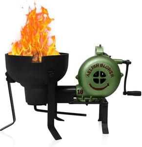 Simond Store Blacksmithing Coal Forge Furnace with Hand Blower