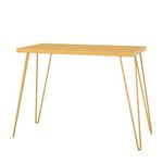 Ameriwood Home Owen Retro Computer Desk, Yellow