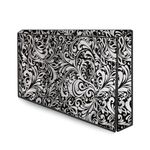 Da Anushi Led Tv Cover For 43 Inches Led Tv, Attractive Digital Prints/Dustproof/Water Resistant LCD, LED Tv Monitor Cover Compatible For 43 Inches LED Tv All Models (Black Printed)